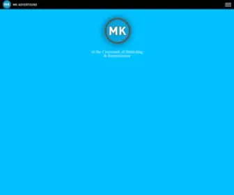 Mkanyc.com(MK Advertising) Screenshot