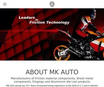 Mkautoindia.com(M K AutoIndia) Screenshot