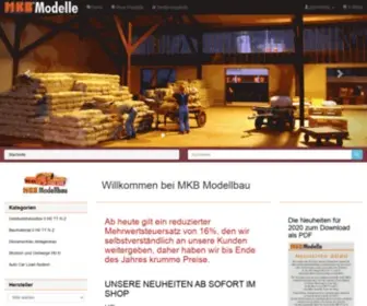 MKB-Modelle.de(MKB Modelle) Screenshot