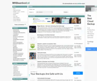 Mkbaanbod.nl(Gratis adverteren voor de zakelijke markt) Screenshot