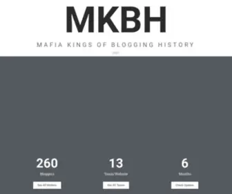 MKBH.in(Mafia Kings of Blogging History) Screenshot