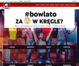 Mkbowling.pl(Centrum Rozrywki MK Bowling) Screenshot