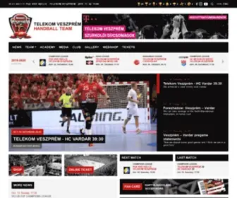 MKbveszprem.eu(Sport) Screenshot