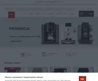 Mkcafehoreca.pl(MK Cafe Horeca) Screenshot