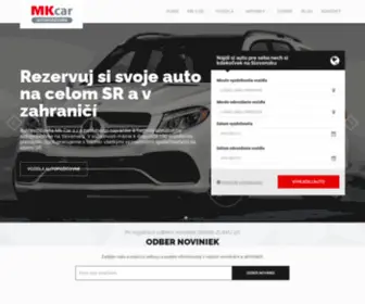 Mkcar.sk(Autopožičovňa) Screenshot