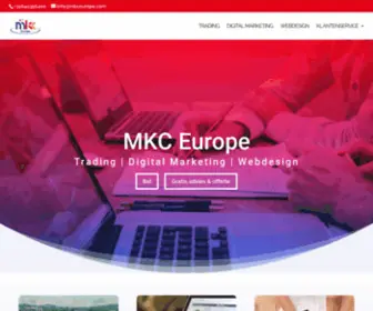 Mkceurope.com(MKC Europe) Screenshot