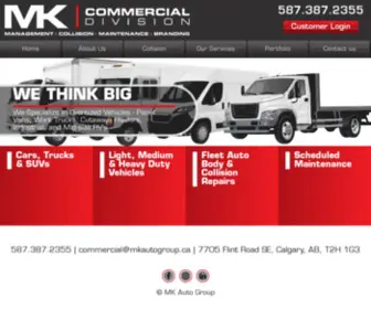 Mkcommercial.ca(MK Commercial) Screenshot