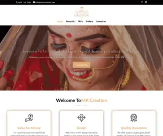 MKcreation.net(Mk Creation) Screenshot