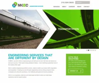 Mkec.com(MKEC Engineering Services) Screenshot