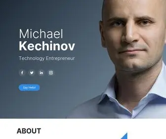 Mkechinov.com(Michael Kechinov) Screenshot