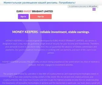 Mkeepers.xyz(Reliable investment and cryptocurrency platform) Screenshot