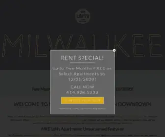 Mkelofts.com(Milwaukee Apartments For Rent) Screenshot