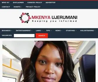 Mkenyaujerumani.de(Keeping you informed) Screenshot