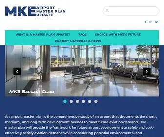 Mkeupdate.com(Milwaukee Mitchell International Airport) Screenshot