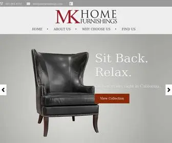 Mkfurnishings.com(MK Home Furnishings) Screenshot