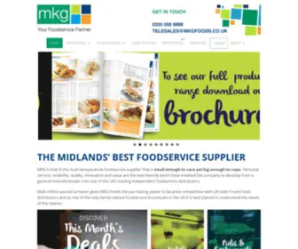 MKgfoods.co.uk(Your Foodservice Partner) Screenshot