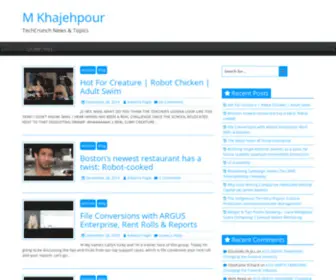 Mkhajehpour.com(لیبیک) Screenshot