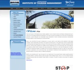 Mkitm.com(Manyawar Kanshiram Institute of Tourism Management) Screenshot