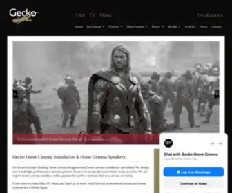 Mkloudspeakers.com(Home Cinema Designers) Screenshot