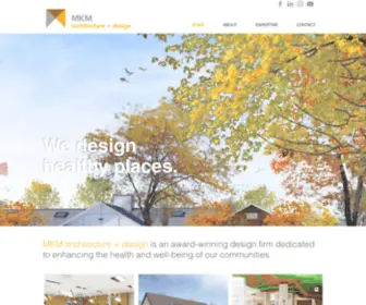 MKmdesign.com(MKM architecture + design) Screenshot