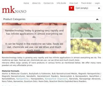 Mknano.com(Nano Products Online Store) Screenshot