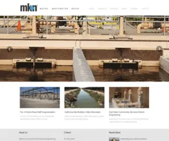 Mknassociates.us(Civil and environmental engineers specialized in water) Screenshot