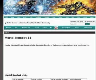Mknexusonline.com(Exploring the Thrilling World of Mortal Kombat Nexus Online) Screenshot