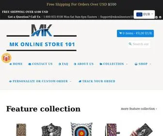 Mkonlinestore101.com(MK Online Store 101) Screenshot
