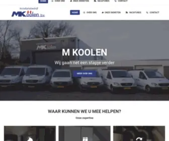 Mkoolen.nl(Jong en dynamisch installatiebedrijf) Screenshot