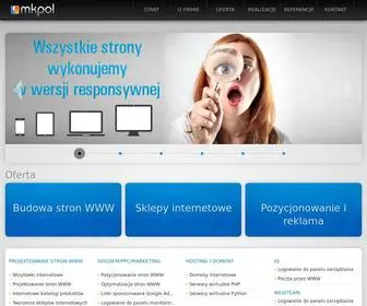 Mkpol.pl(Projektowanie stron WWW) Screenshot