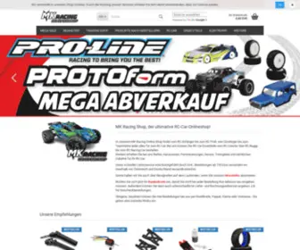 Mkracing.eu(Im MK Racing Online Shop finden Sie alles für Ihr RC Car ) Screenshot