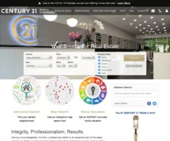 Mkrealtyny.com(CENTURY 21) Screenshot