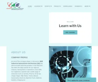 MKRtraining.com(MKR Industrial Automations and Services (IAS)) Screenshot