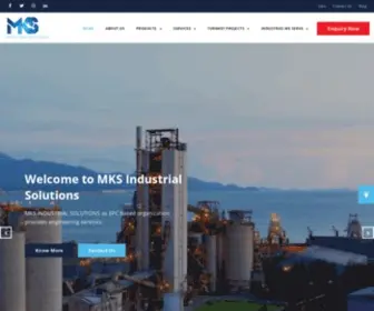 MKS.co.in(Industrial Solutionns) Screenshot