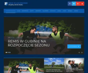 MKSkluczbork.pl(MKS Kluczbork) Screenshot