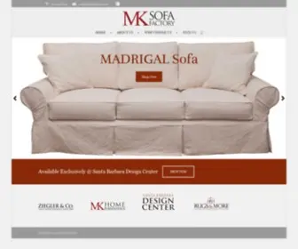 Mksofafactory.com(MK Sofa Factory) Screenshot