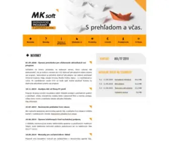 Mksoft.sk(Ekonomické programy) Screenshot