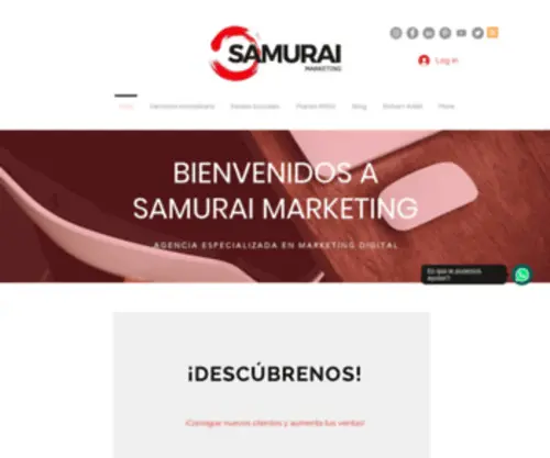 MKT-Samurai.com(Asesor de marketing) Screenshot