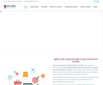 MKT2Bis.com.br(Criação de Sites em Curitiba e Lojas Virtuais) Screenshot