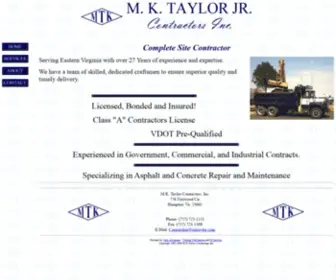 Mktaylor.com(New Page 2) Screenshot