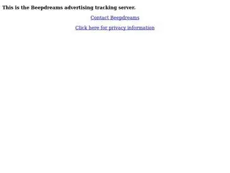 MKTBBdreams.com(Beepdreams advertising clickserver) Screenshot