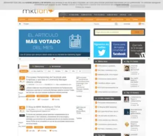 MKtfan.com(Social Media Marketing) Screenshot