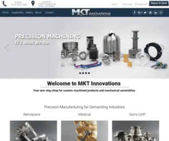 Mkti.com(Precision Manufacturing) Screenshot