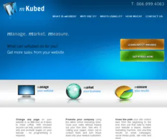 Mkubed.com(Marketing Automation Software) Screenshot