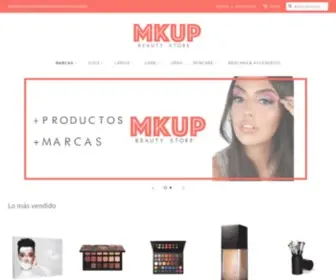 Mkup.com.mx(MKUP Beauty Store) Screenshot