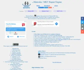 MKvrepair.com(Project Meteorite) Screenshot