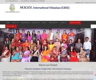 MKvviv.com(MKVV International Vidyalaya) Screenshot