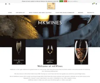 Mkwines.com(mkWines) Screenshot