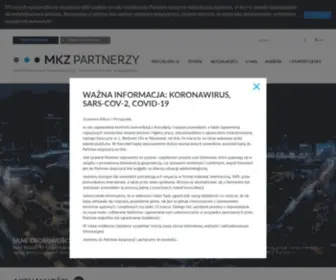 MKzpartnerzy.pl(Kancelaria prawna) Screenshot