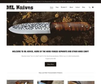 ML-Knives.com(Custom Knives) Screenshot